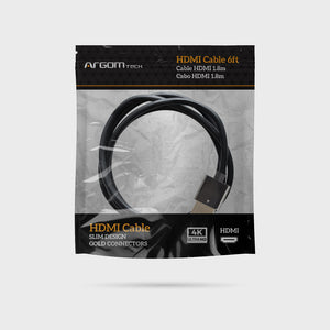 HDMI to HDMI Slim M/M Cable - 6ft