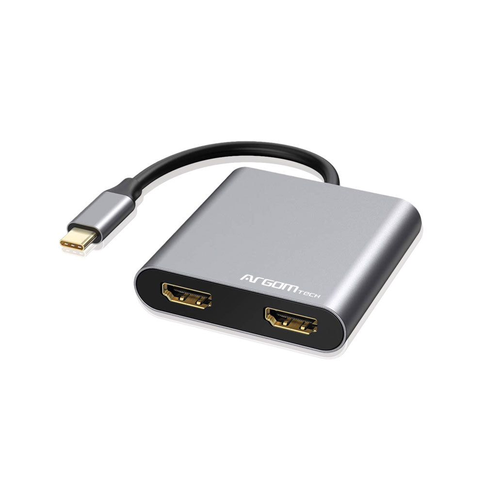 One Axess 4-in-1 Dual HDMI Adapter with USB3.0 & 87W PD Passthrough
