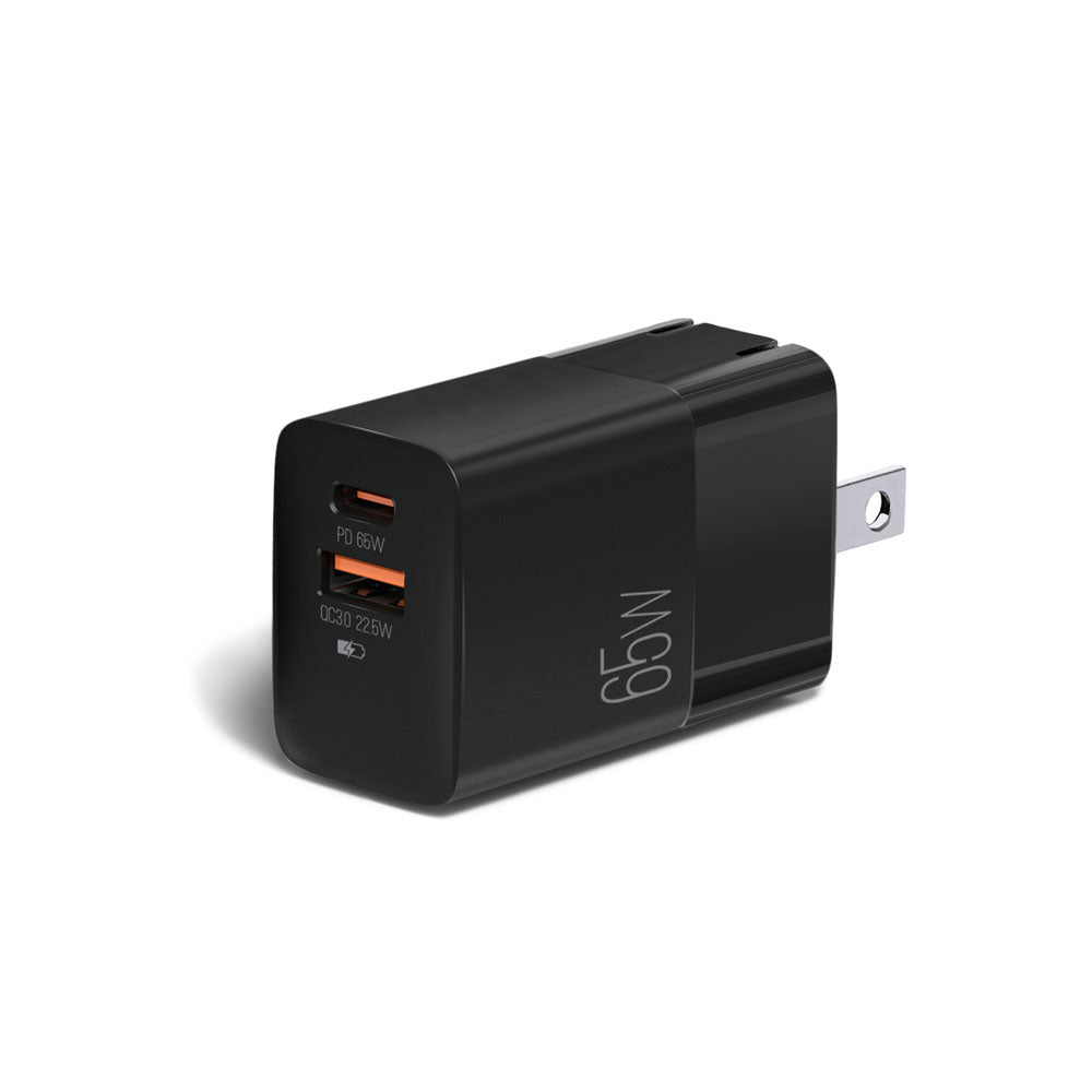 Volta P7 65W PD Type-C + USB with Foldable Plug Wall Charger