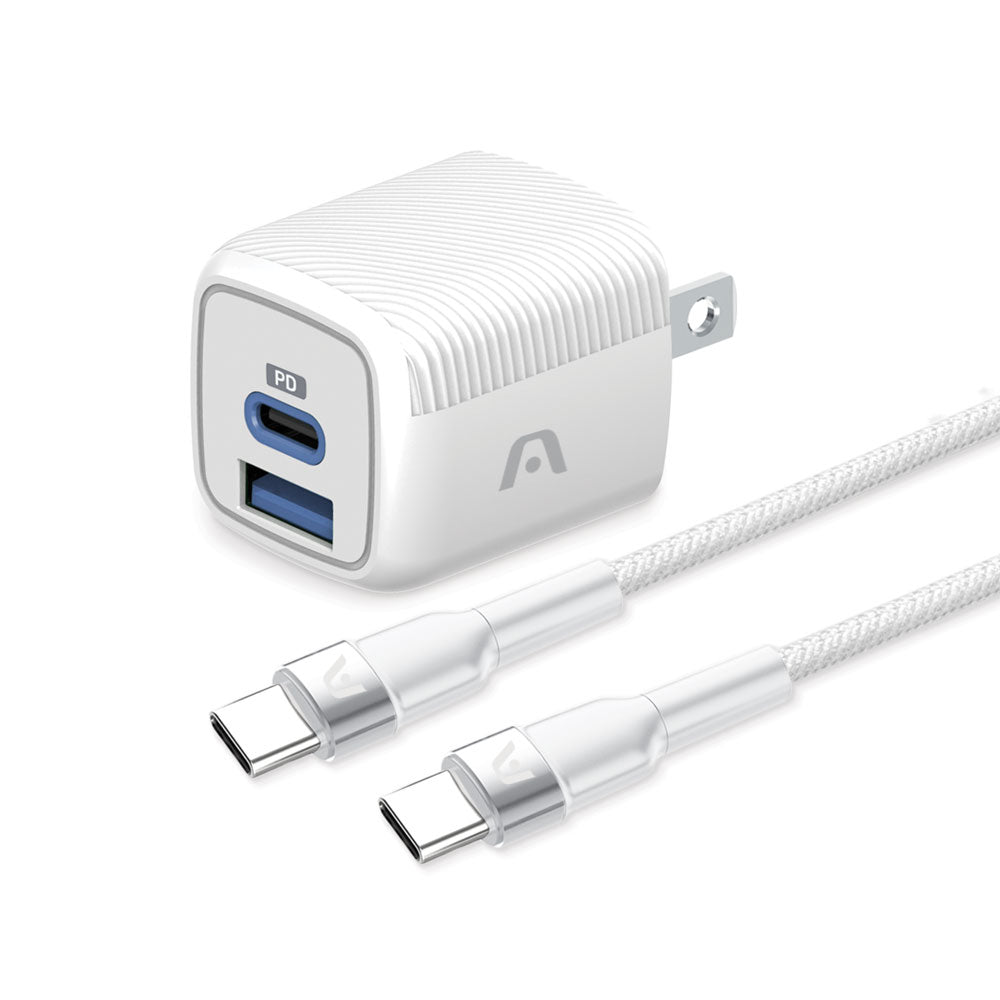 VOLTA P40 Charge Pack – Two-Port Fast Charger with Type-C Cable