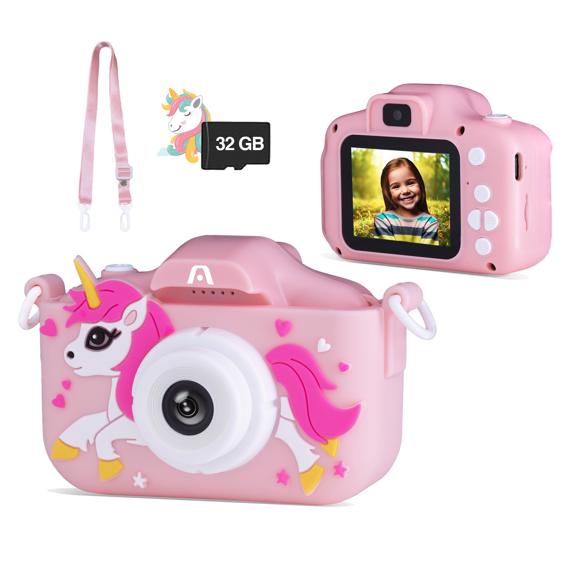 Magic Pix 81 - Kids Selfie Digital Camera, Dual Lens - www.argomtech.com