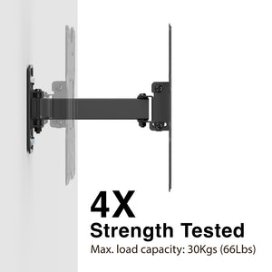 TV Wall Mount 23" - 43" Full Motion Arm