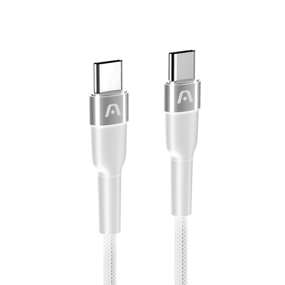 Cable Dura Speed Type-C a Type-C de 65 W, nailon trenzado, 6 pies/1.8 m
