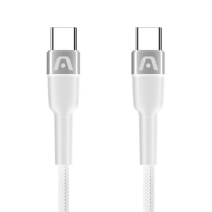 Type-C To Type-C 65W Nylon Braided Cable 6ft/1.8m - Dura Speed