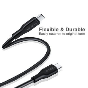 Type-C To Type-C 65W Silicone Cable 6ft/1.8m - Dura Flex
