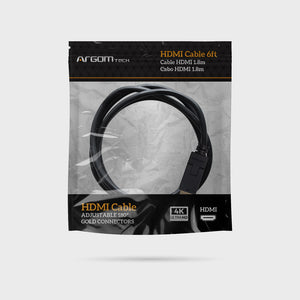 HDMI to HDMI Swivel M/M Cable - 6ft