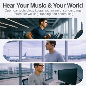 SkeiPods E40 OPEN-EAR CLIP-ON DESIGN TWS EARBUDS