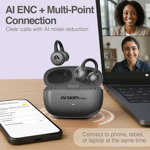 SkeiPods E40 OPEN-EAR CLIP-ON DESIGN TWS EARBUDS