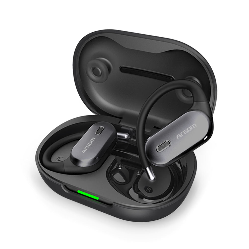 SkeiPods E90 OPEN-EAR TWS Earbuds with AI ENC Noise Canceling