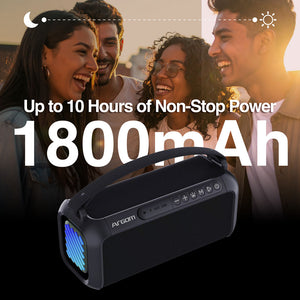 Radyon X33 Premium Wireless BT Speaker with LED Lights