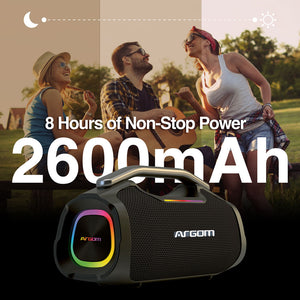 Radyon X44 – Wireless BT Speaker with LED Lights