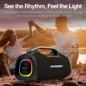 Radyon X44 – Wireless BT Speaker with LED Lights