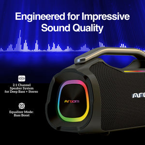 Radyon X44 – Wireless BT Speaker with LED Lights