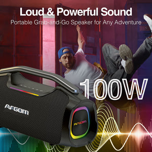 Radyon X44 – Wireless BT Speaker with LED Lights