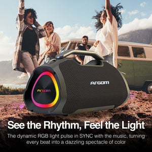 Radyon X48 – Wireless BT Speaker with LED Lights