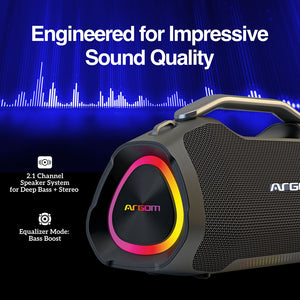 Radyon X48 – Wireless BT Speaker with LED Lights