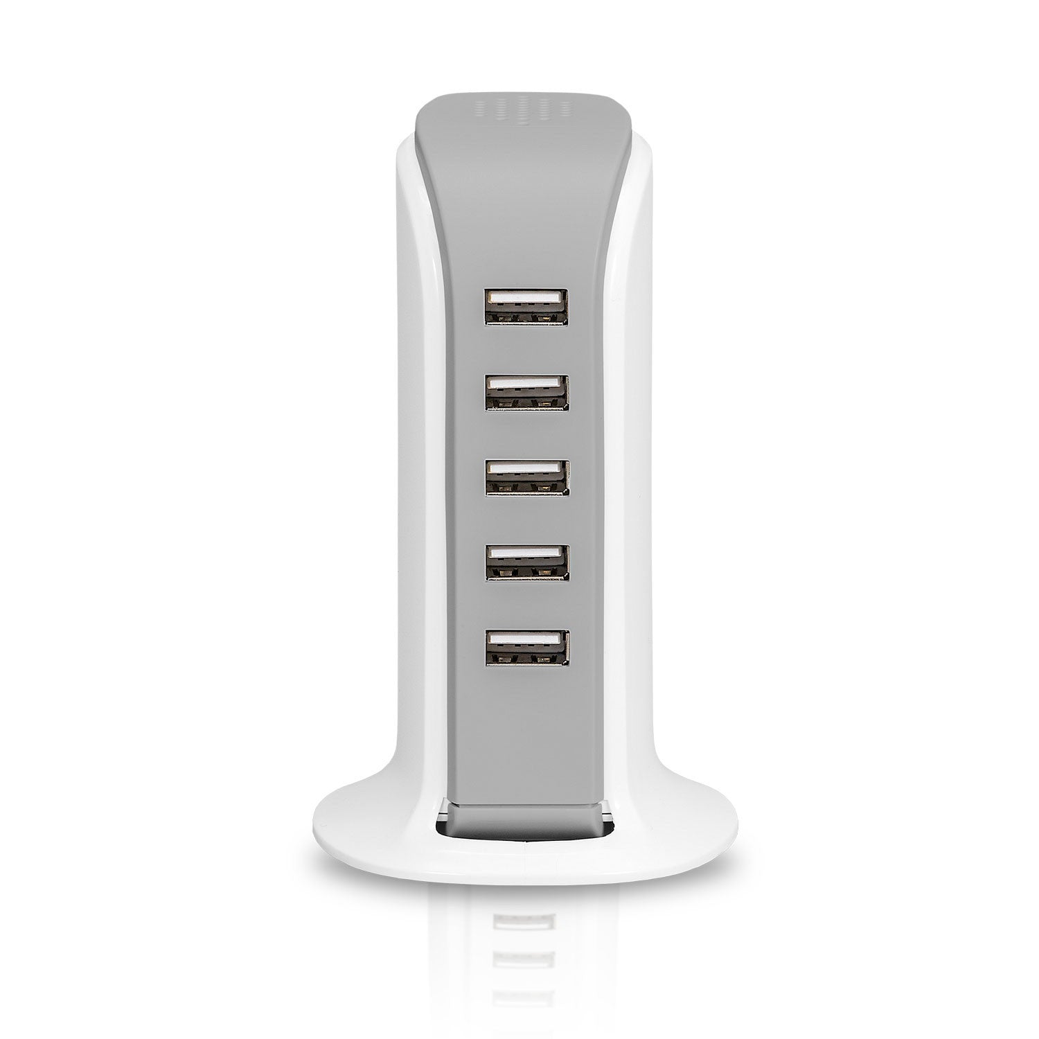Estación de carga de 5 puertos USB, 6 A