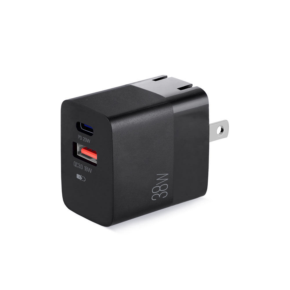Volta P4 38W Pro PD Type-C + USB with Foldable Plug Wall Charger