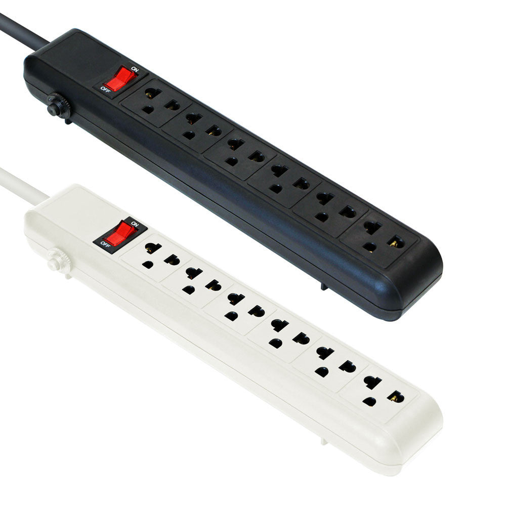 6-Outlets Power Strip 110-220V