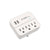 Surge Protector Charging Station 3-Outlets/2-USB White