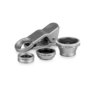 Universal Camera Lens Kit for Mobile Devices 3-in-1