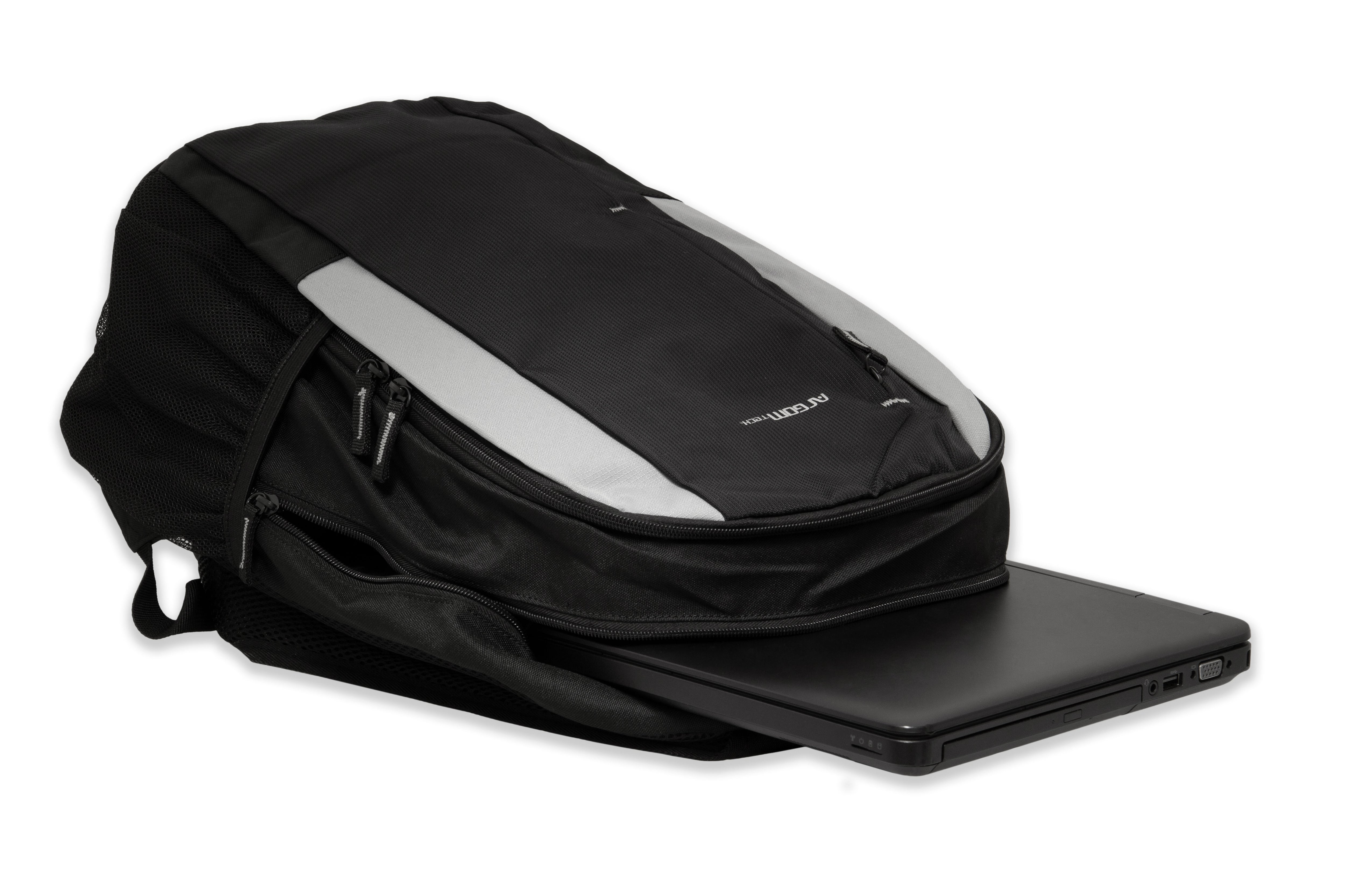 argus commuter 15.6 inch laptop backpack Elevation Notebook Backpack 15.6" Black