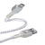 Cable Micro USB to USB 2.0 Nylon Braided Dura Form