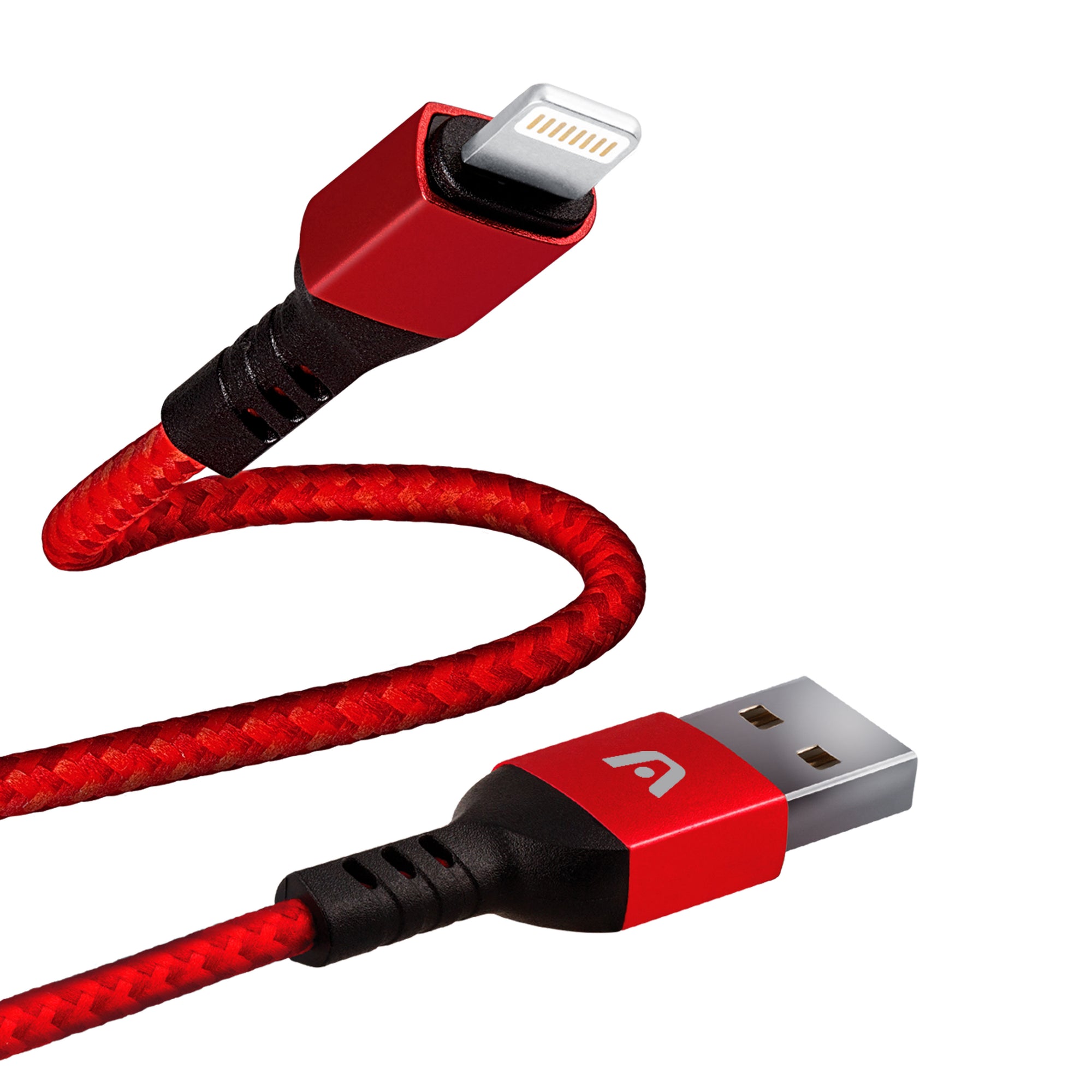Lightning to USB 2.0 Nylon Braided Cable 6ft/1.8m - Dura Form