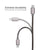 Cable Micro USB to USB 2.0 Metal Braided Dura Spring