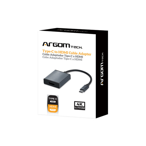 ADAPTADOR ARGOM USB TIPO C MACHO A USB 3.0 HDMI