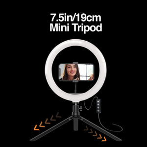 SpotLight 9315 8" LED Ring Light with Mini Tripod