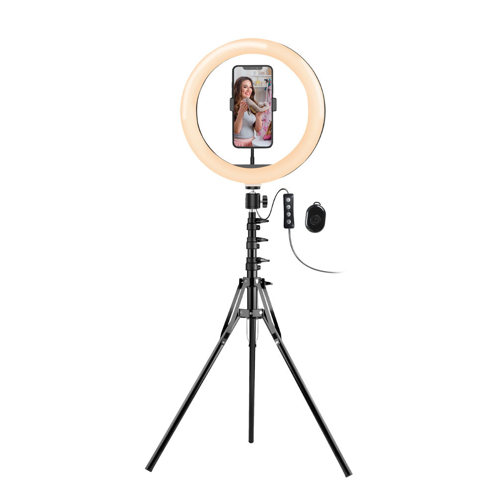 SpotLight Pro 9320 10" LED Ring Light with Full Tripod