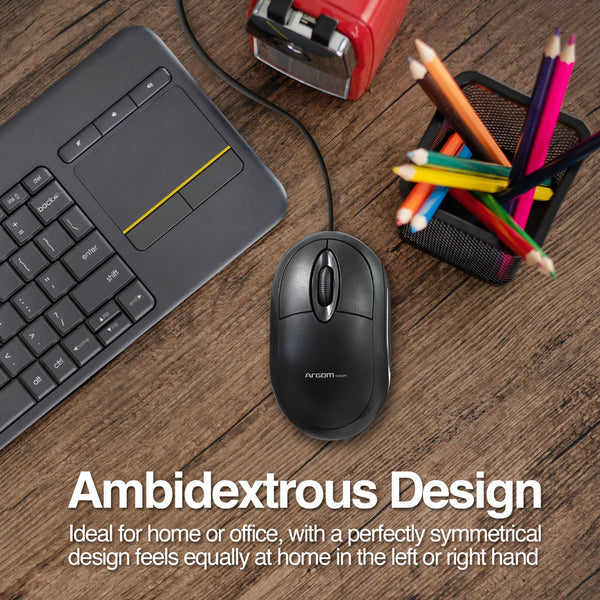 Classic Wired USB Mouse - www.argomtech.com