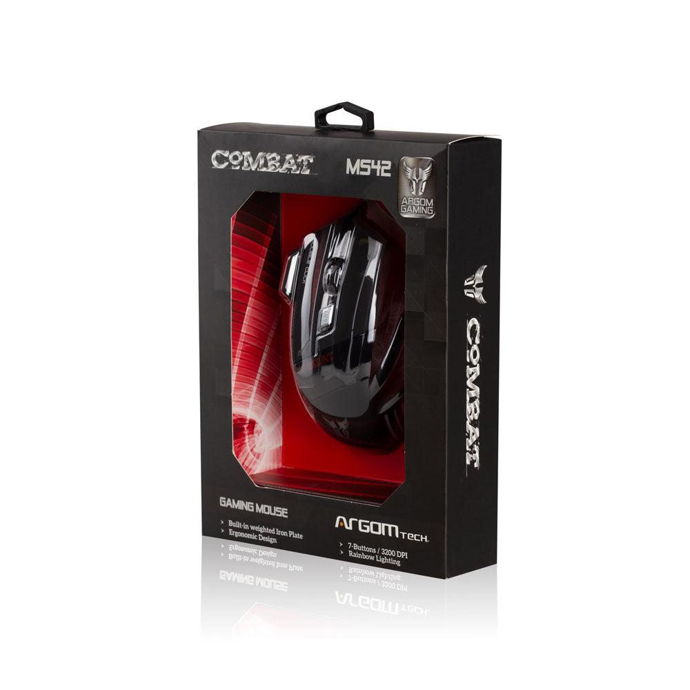 Combat Gaming Wired USB Mouse MS42 - www.argomtech.com