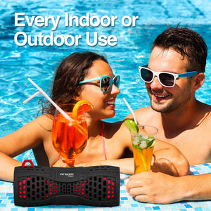 VertigoBeats Waterproof Indoor/Outdoor Wireless BT Speaker