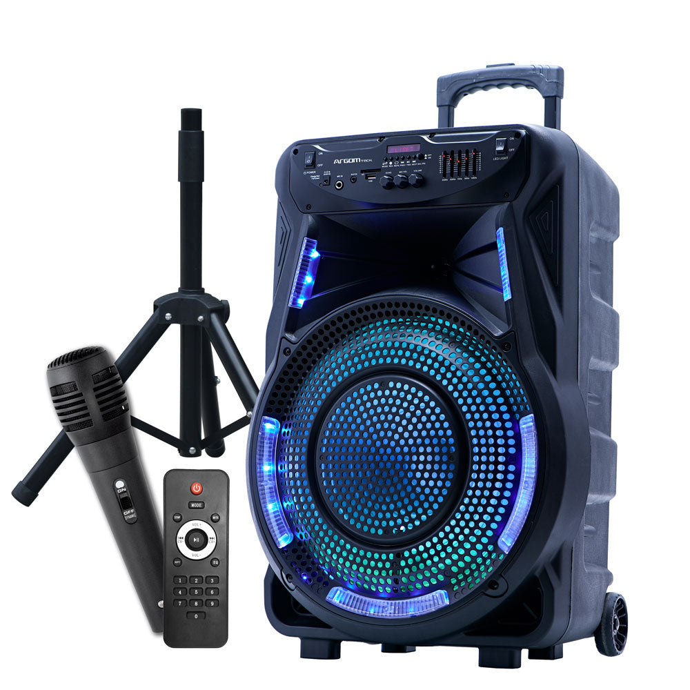 SoundBash 90 BT Trolley Speaker with LED Lights and Stand