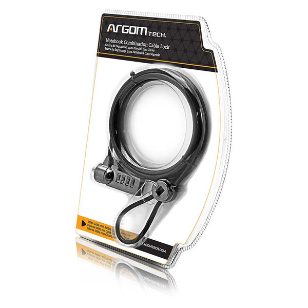 Notebook Lock w/code 1.80m/6ft - www.argomtech.com